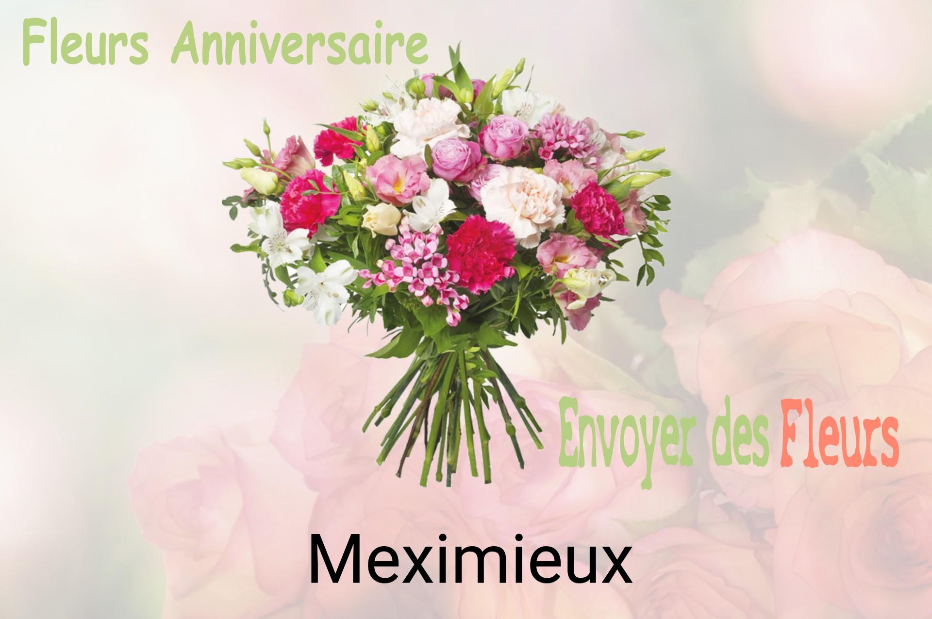 Bouquet de fleurs d’anniversaire livré à Meximieux